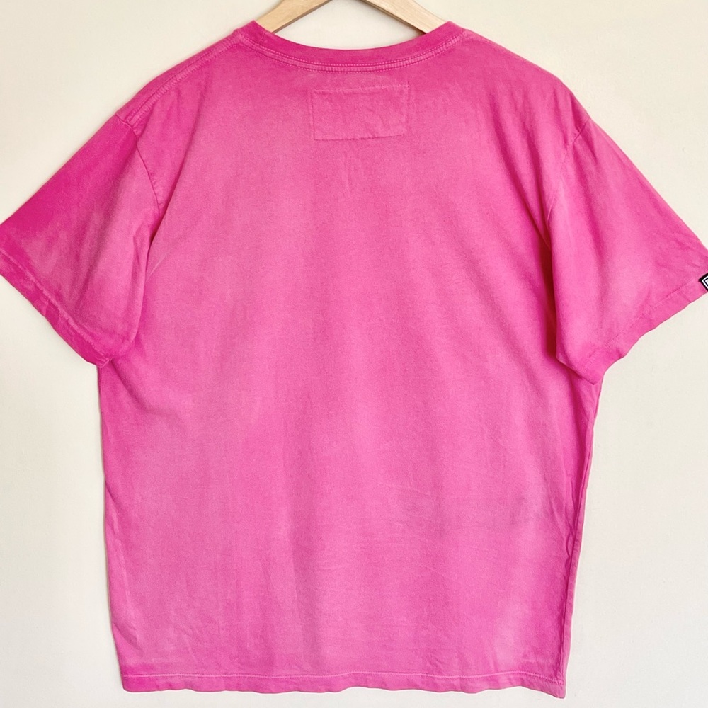 Roots of Fight Muay Thai Pink Short Sleeve MMA Fighting Gym T-Shirt Mens Large - Picture 11 of 14